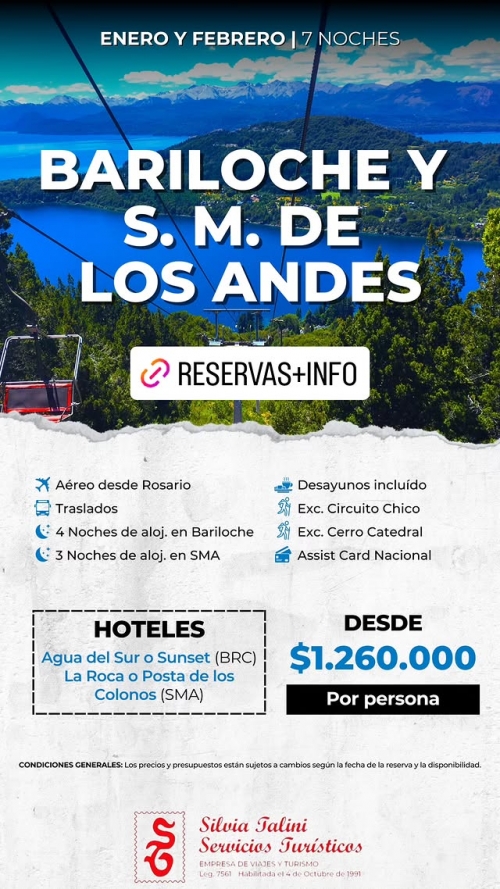 Bariloche y San Martn de Los Andes